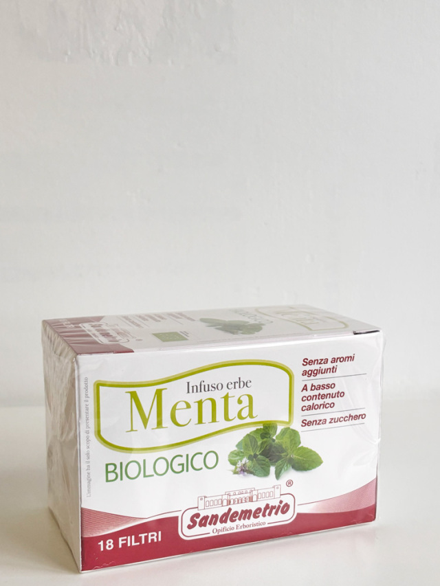 サンデメトリオ　オーガニック・ミントティー（ティーバッグ）18包入り