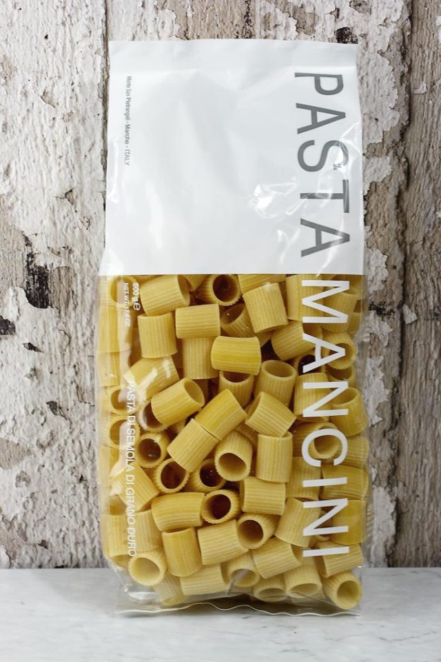 メッツェマニケ パスタマンチーニ社 イタリア産 (Italian Mezze Maniche by Pasta Mancini) 商品