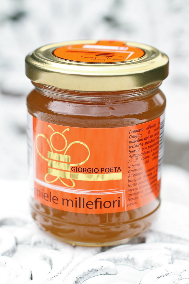 ハチミツ ミッレフィオーリ ジョルジオ・ポエタ社 イタリア産 (Italian Millefiori honey by Giorgio Poeta) 商品