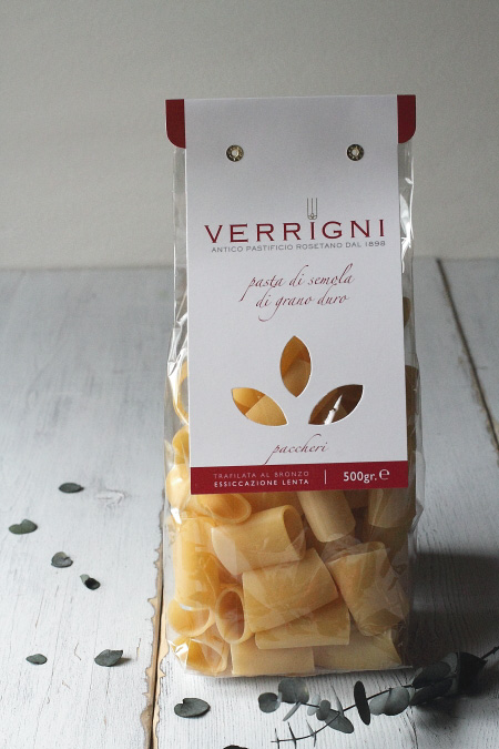 パッケリ ベリーニ (paccheri Verrigni)　商品
