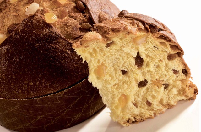 「ドルチ・ディ・ロメオ」 パネットーネ クラシコ イタリア産 (Italian classic panettone by dolci di romeo)