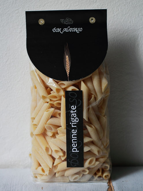 イタリア産　Don Alfonso レストラン・ドンアルフォンソのペンネ・リガーテ500g