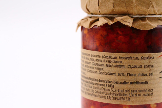 ペペロンチーノ カプレーゼ (peperoncino calabrese)