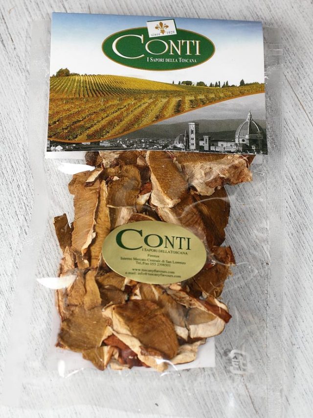 乾燥ポルチーニ茸 コンティ社 イタリア産 (Italian dry porcini by Conti) 商品