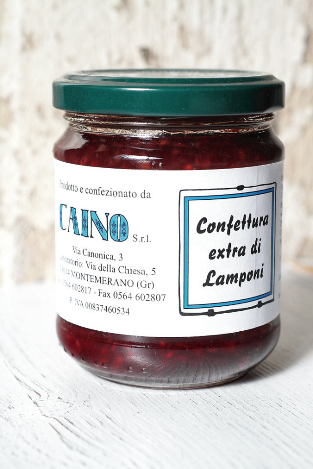 木いちご ジャム カイーノ社 イタリア産 (Italian Raspberry jam by Caino) 商品
