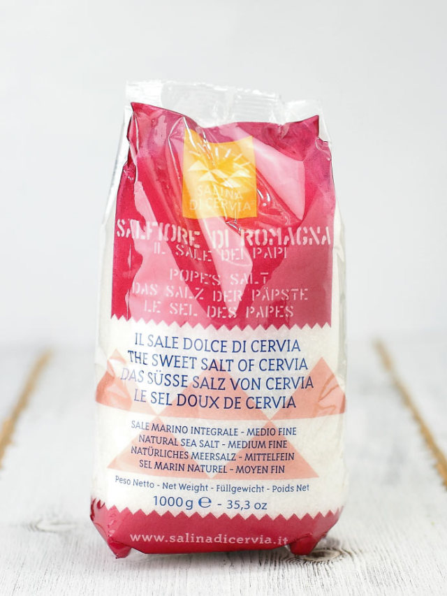 Salina di Cervia サルフィオーレ（細粒）1kg (Italian sweet salt of cervia) 商品