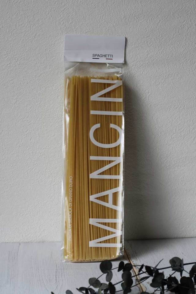 Pasta Mancini社　スパゲッティ 2.2mm 500g袋