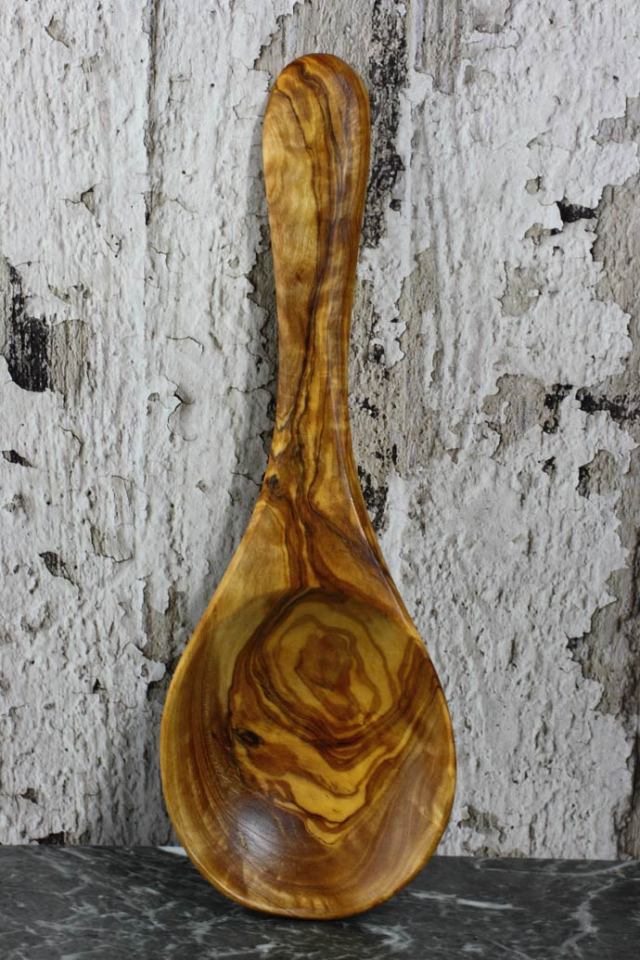 ヘラ (スプーンタイプ) アルテレニョ社 イタリア製 (Italian Spoon Spatula made by Arte Legno Olive Wood) 商品