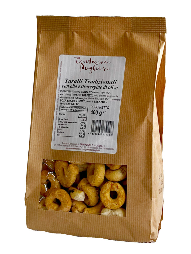 イタリア産タラッリ (Italian Taralli, Taralli Tradizionali)