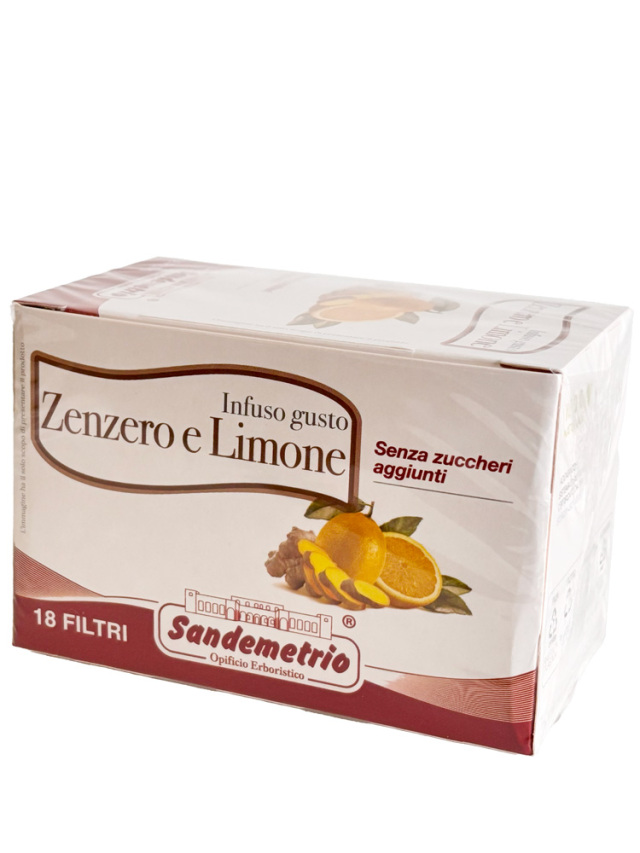 サンデメトリオ　ジンジャー＆レモンティー（ティーバッグ）18包入り