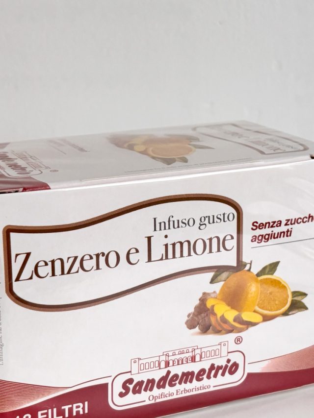 サンデメトリオ　ジンジャー＆レモンティー（ティーバッグ）18包入り