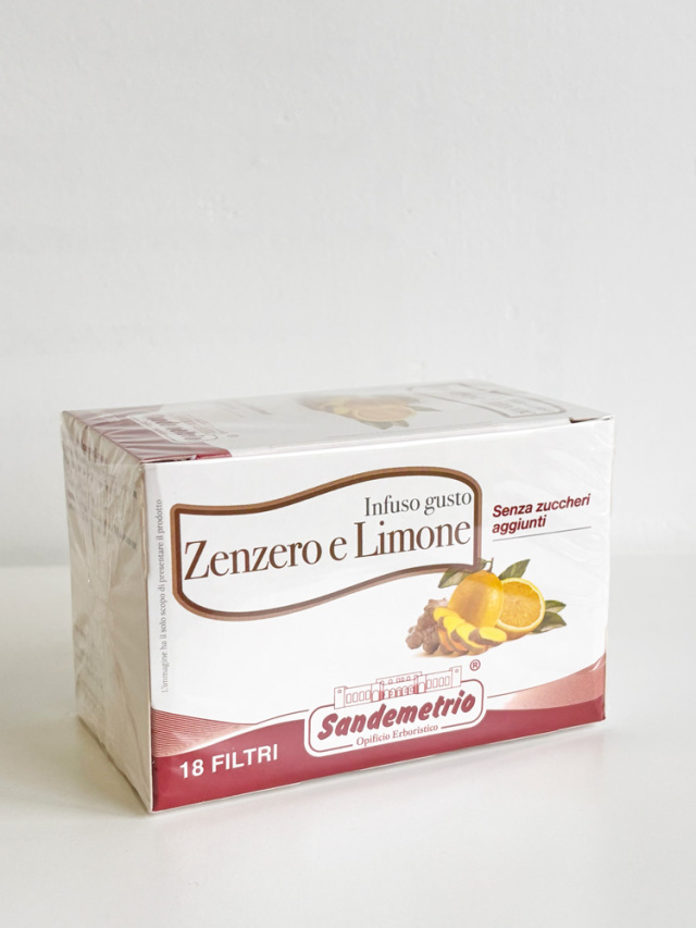 サンデメトリオ　ジンジャー＆レモンティー（ティーバッグ）18包入り
