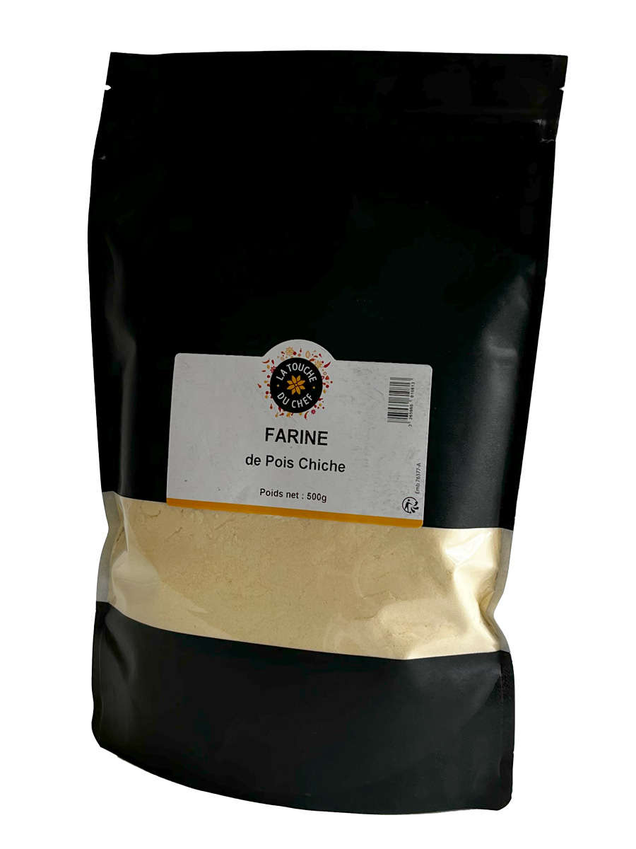 フランス産のひよこ豆粉 (French chickpea flour)