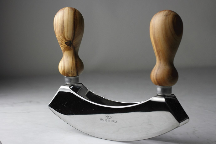 メッツァルーナ アルテレニョ社 イタリア製 (Italian Mezzaluna made by Arte Legno) 商品