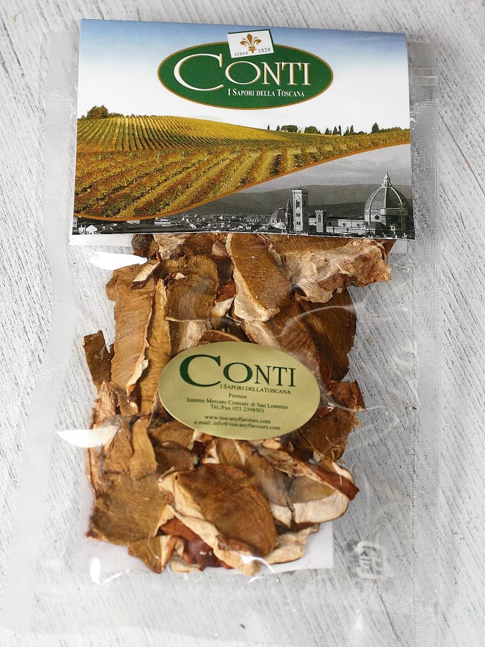 乾燥ポルチーニ茸 コンティ社 イタリア産 (Italian dry porcini by Conti) 商品