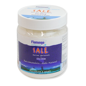 Flamingo Salt　トラーパニ産海塩（細）500g