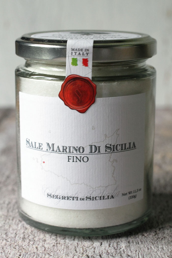 海塩 細粒 フラントイ・クトレラ社 シチリア イタリア産 (Italian Sicilia salt by Frantoi Cutrera) 商品