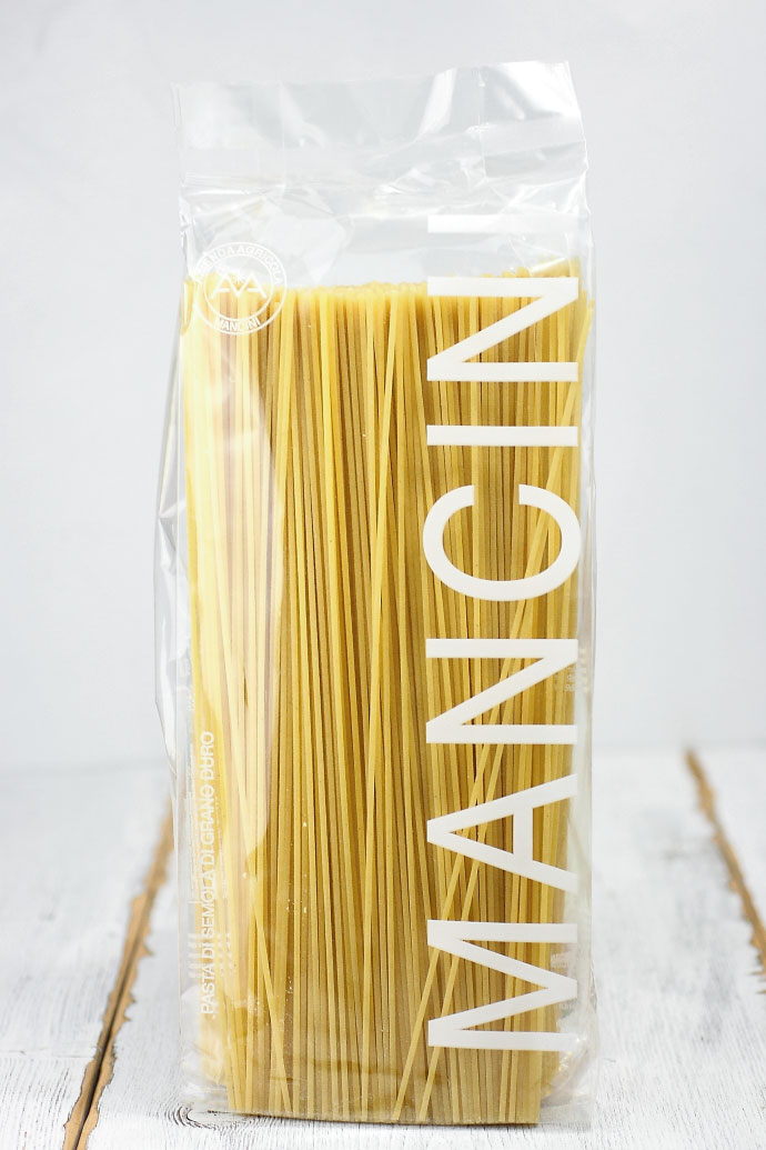 スパゲッティーニ 1.8mm 1kg パスタ・マンチーニ イタリア産 (Italian Spaghettini by Pasta Mancini) 商品