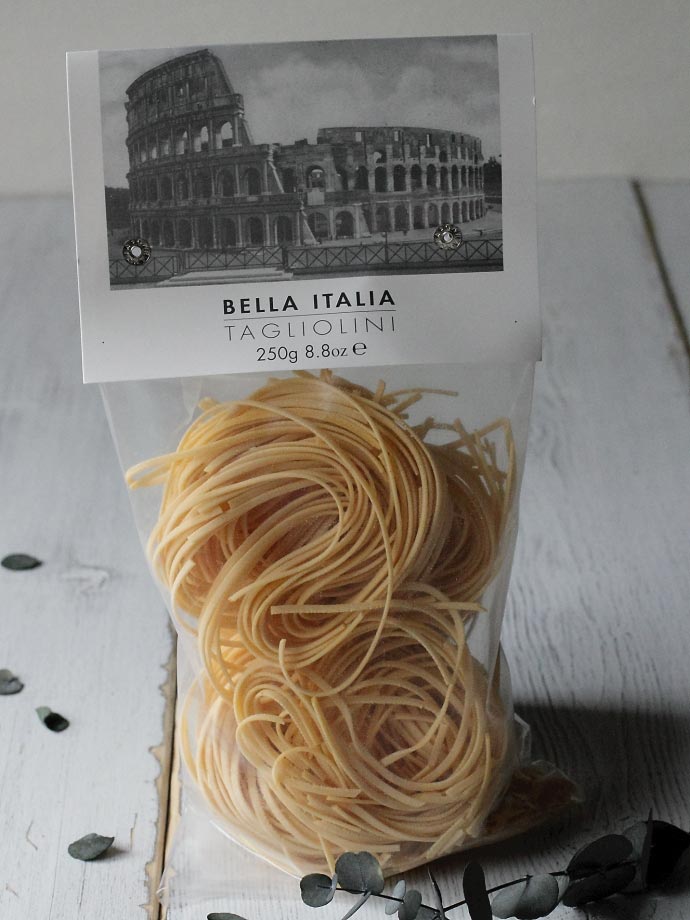 タリオリーニ卵入り Umbro社 250g (Tagliolini by Umbro Italy) イタリア産 商品