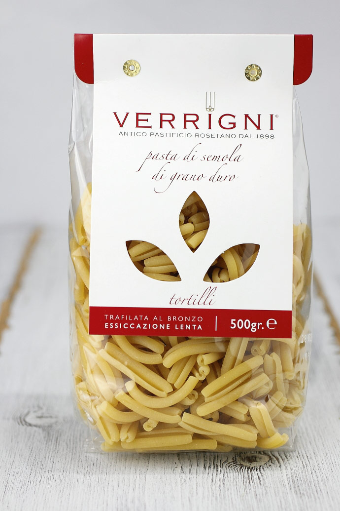トルティッリ ベリーニ社 イタリア産 ショートパスタ (Italian short pasta Tortilli by Verrigni) 商品