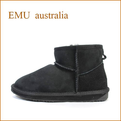 emu australia エミュー　stinger micro　em10937bl　ブラック　【人気の最短ローカットモデル・・・・emu australia スティンガー・マイクロ。。撥水加工。。】