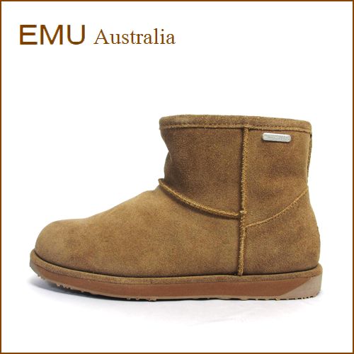 emu australia エミュー　paterson mini　em10946ok　オ―ク　【EMU ウォータープルーフ・シープスキンブーツ・emu australia パターソン・ミニ。完全防水。】