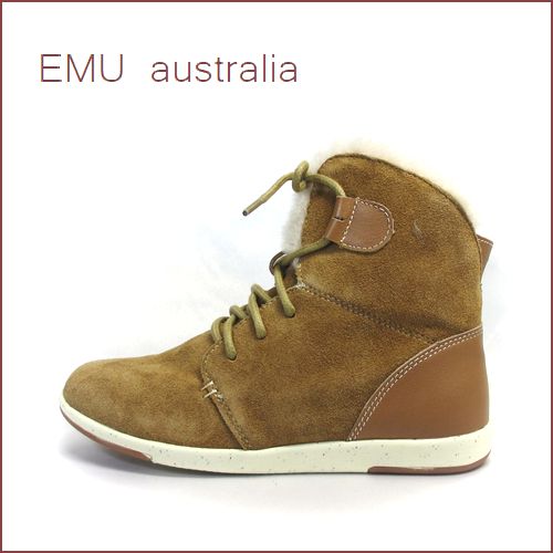 emu australia エミュー　Winton em11132ch　チェスナット　【軽量レースアップスタイル・ハイカットモデル・・・・emu australia ウィントン。。メリノウール。】