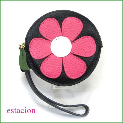 estacion　エスタシオン コインケース　etw8028pk　ピンク　【可愛いお花・・・いろいろ使える。エスタシオン コインケース】