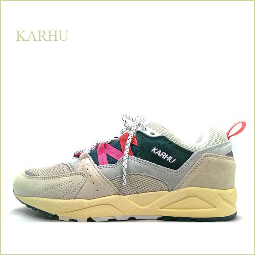 karhu  カルフ　FUSION2.0   kh804172wgc   ホワイトカップグレイカイエン　　【フィンランド生まれのカルフ 　トップランニング スニーカー FUSION2.0 】
