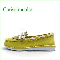 Carissimo alte   カリシモアルテ　 cs2601ye  イエロー　【包む感じでドンドン歩こう＊＊軽い可愛い carissimo alte  キルトリボンのスリッポン】