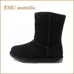 emu australia エミュー　paterson Lo　em10771bl　ブラック　【EMU ウォータープルーフ・シープスキンブーツ・emu australia パターソン・ロー。完全防水。】