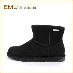 emu australia エミュー　paterson mini　em10946bl　ブラック　【EMU ウォータープルーフ・シープスキンブーツ・emu australia パターソン・ミニ。完全防水。】