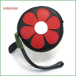 estacion　エスタシオン コインケース　etw8028re　レッド　【可愛いお花・・・いろいろ使える。エスタシオン コインケース】