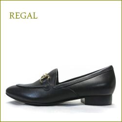 regal  リーガル　re61bl  ブラック　【女性らしいスタイリッシュな・・優しいフォルム　REGAL　ビットローファー パンプス】