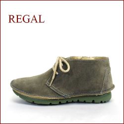 REGAL リーガル re84gy　グレイ  【履くほどに ヨク馴染む・・本物のこだわり仕立て・・ＲＥＧＡＬ アンクルブーツ】