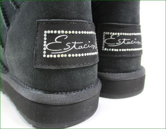 エスタシオン靴 estacion et20148bl ブラック 【ハッピー気分で歩き