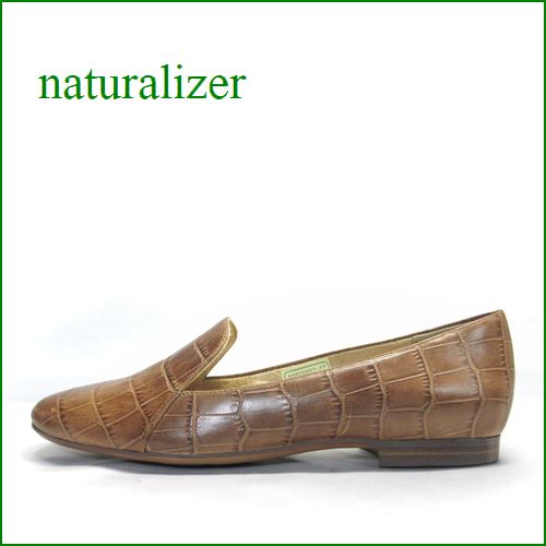 naturalizer靴 ナチュラライザー靴 na465br ブラウンクロコ