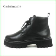 carissimoalte  カリシモアルテ　cs9bl 　ブラック　【注目ソールで登場・メンズっぽさが可愛い・・ carissimoalte　４アイレット アンクルブーツ】