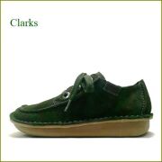 Clarks　クラークス　cl014gr　オリーブ　【リピーター様に愛される・足にやさしい履き心地・Clarks  オブリックトーのマニッシュ】