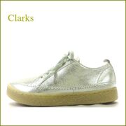 clarks  クラークス　cl754Gsl  シルバー　【Contour Cushionのフットベッドで・・一日中快適な履き心地　CLARKS ベーシック・スニーカー】