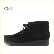 Clarks  クラークス　cl850bl  ブラック　【新機能のソールとインソールで・・クッション性をアップ　CLARKS 足を包み込む ワラビー】