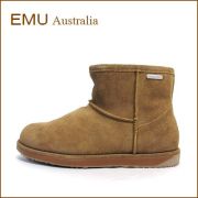 emu australia エミュー　paterson mini　em10946ok　オ―ク　【EMU ウォータープルーフ・シープスキンブーツ・emu australia パターソン・ミニ。完全防水。】
