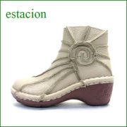 エスタシオン靴  estacion  et0114ok　OKベージュ　【ヒールアップがデビュー！！エスタシオン靴　すごく可愛い ぐるぐるアンクル】