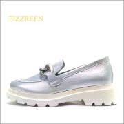 FIZZREEN　フィズリーン　fr1837sl  シルバー 【人気のデザインで歩こう・かわいいボリューム感！fizzreen　履きやすい ローファー】