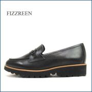 FIZZREEN　フィズリーン fr9618bl 　ブラック　【新鮮・注目トラッド スタイル！ fizzreen　 履きやすい、大活躍のビット ローファー】