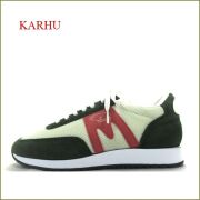 karhu  カルフ   ka807042kgmr　 コンブグリーンミネラルレッド　【シンプルなデザインとクマのマーク KARHU  Albatross　エアークッション   スニーカー】