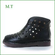 エムティー　MT  mt9200bl ブラック　【大人可愛いオブリック スタイル・・メッシュ＆パンチング。MT　快適柔らかソール ショートブーツ】