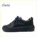 Clarks  クラークス　Hollyhock Walk  cl890bl  ブラック　【足を包み込む感じが優しい！快適な衝撃吸収インソール　CLARKS　スニーカー】
