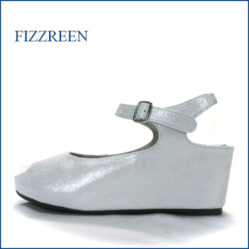 fizzreen   フィズリーン  fr1390wt 　ホワイト　【コロンと可愛いインヒール・・フィットするネックベルト。。fizzreen　すっきりオープントゥ】