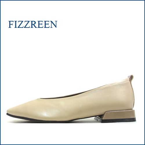 FIZZ REEN  フィズリーン   fr2550tp  トープ　【スッキリがお洒落・・トープ色が素敵・・fizzreen  シンプルパンプス】